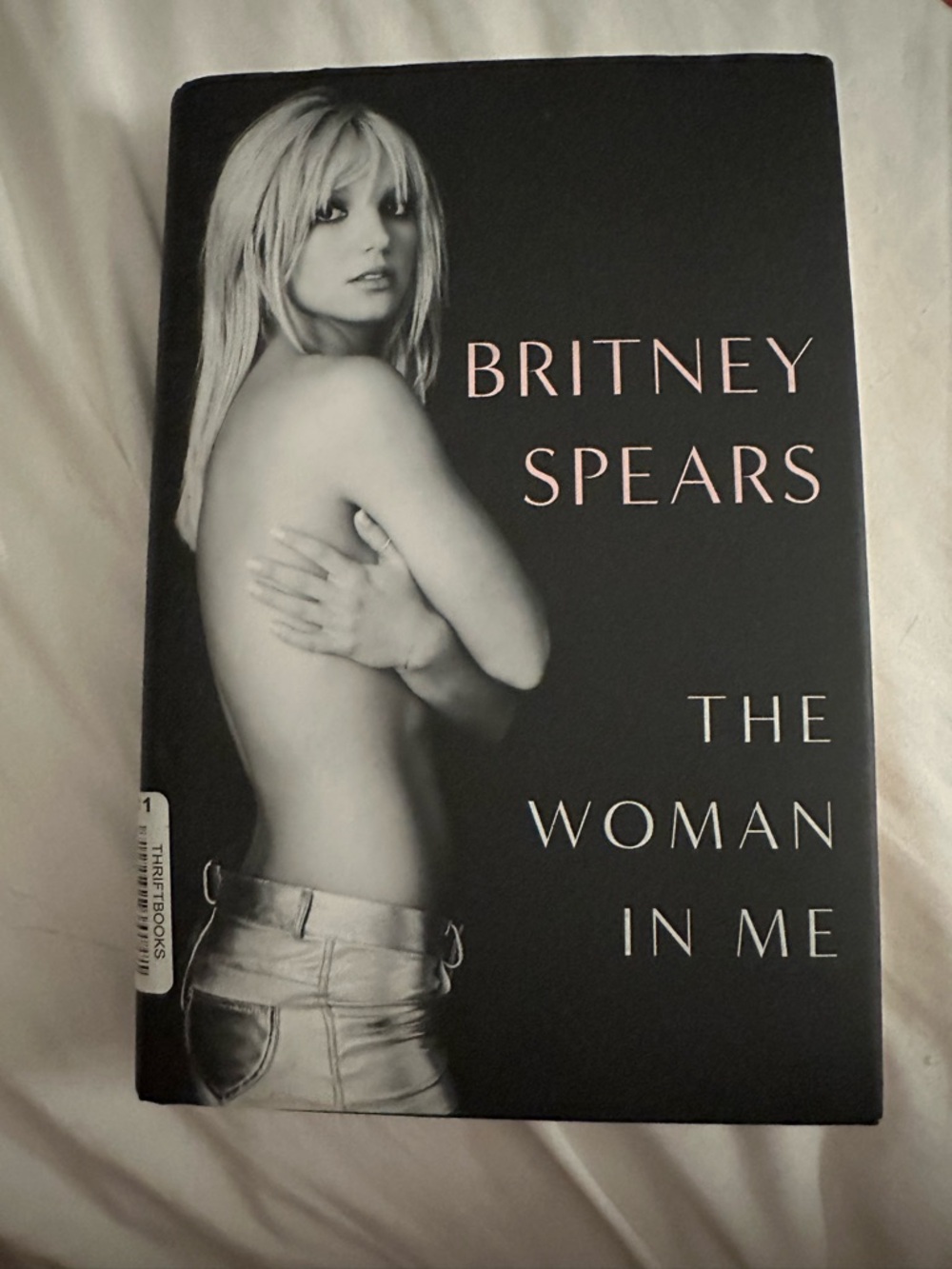Hardcover Memoir - Black Cover with Pale Pink Text